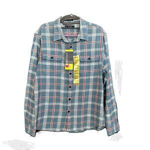 Men's Lucky Brand Size Med Flannel Shirt NWT